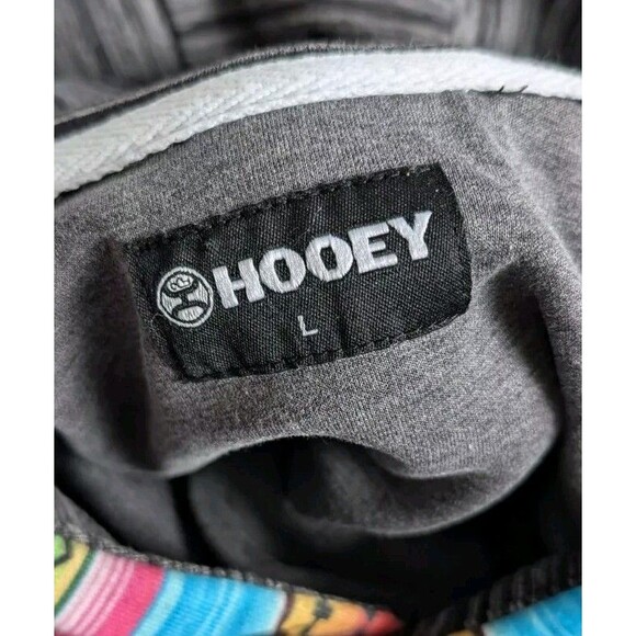 Hooey Women's Hoodie Salado Southwestern Space Dye Long Sleeve Size Large - Picture 3 of 8